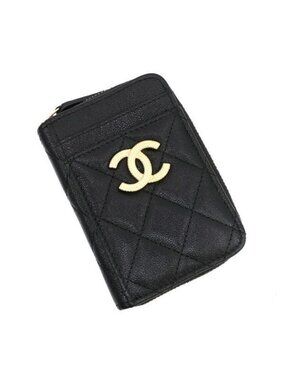 Chanel Quilted Caviar Coin Purse